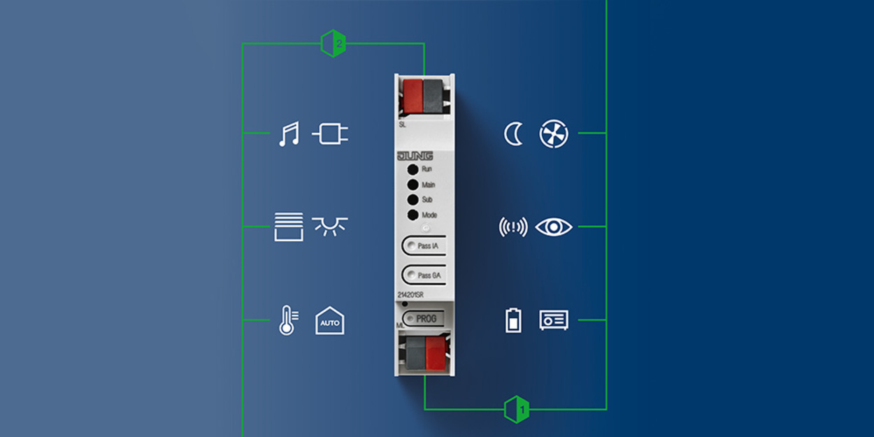 KNX Bereichs- und Linienkoppler bei Elektro Schraut GmbH in Essleben