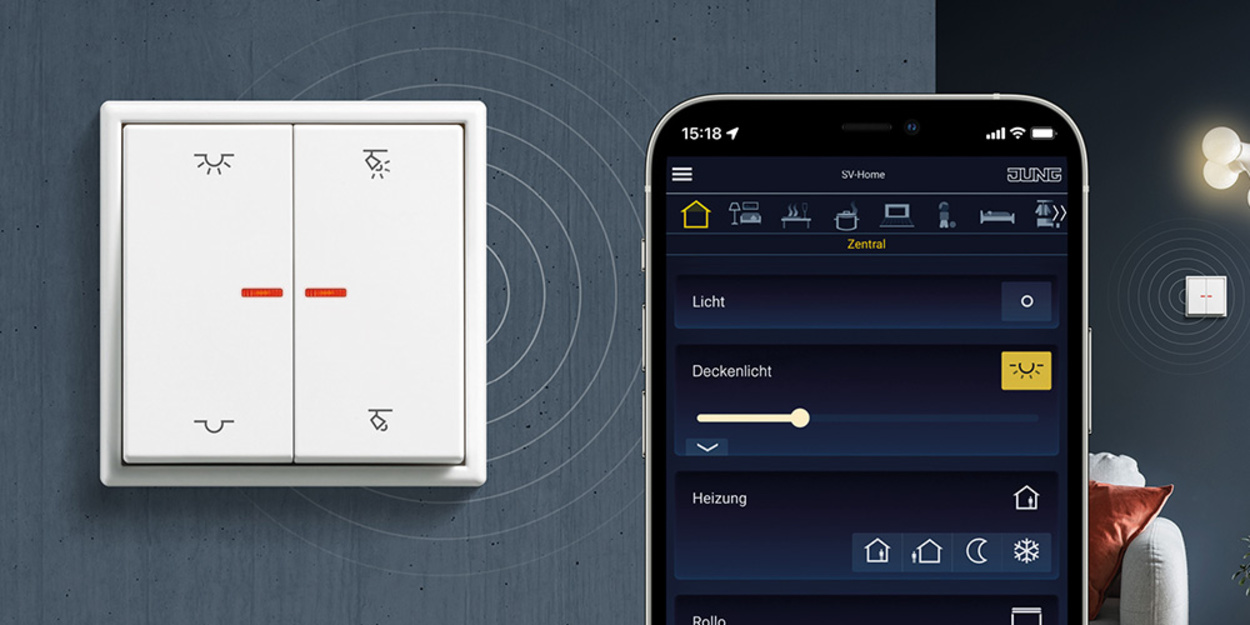 KNX RF Taster bei Elektro Schraut GmbH in Essleben